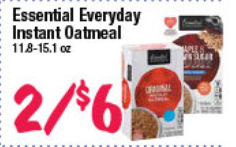 Essential Everyday Instant Oatmeal
