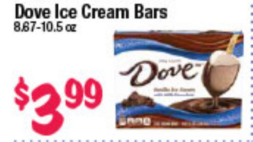 Dove Ice Cream Bars