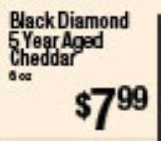 Black Diamond 5 Year Aged Cheddar 